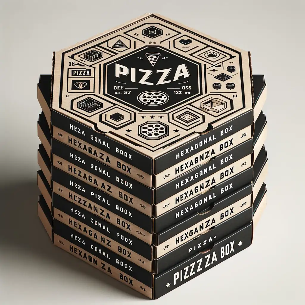 Hexagonal Pizza Boxes