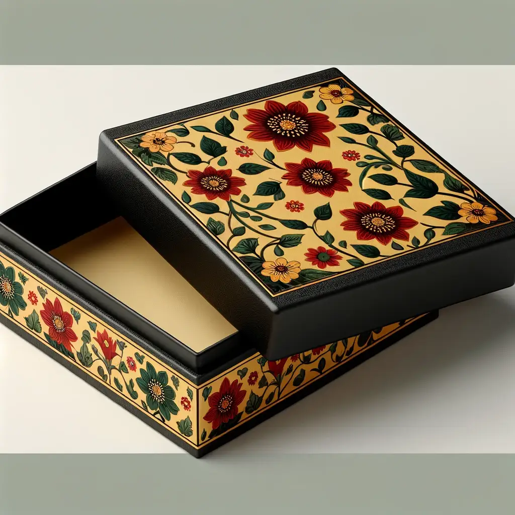 Open Anklet Box Displaying Anklet