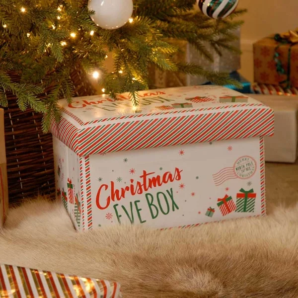 Christmas Eve boxes for kids with holiday themes