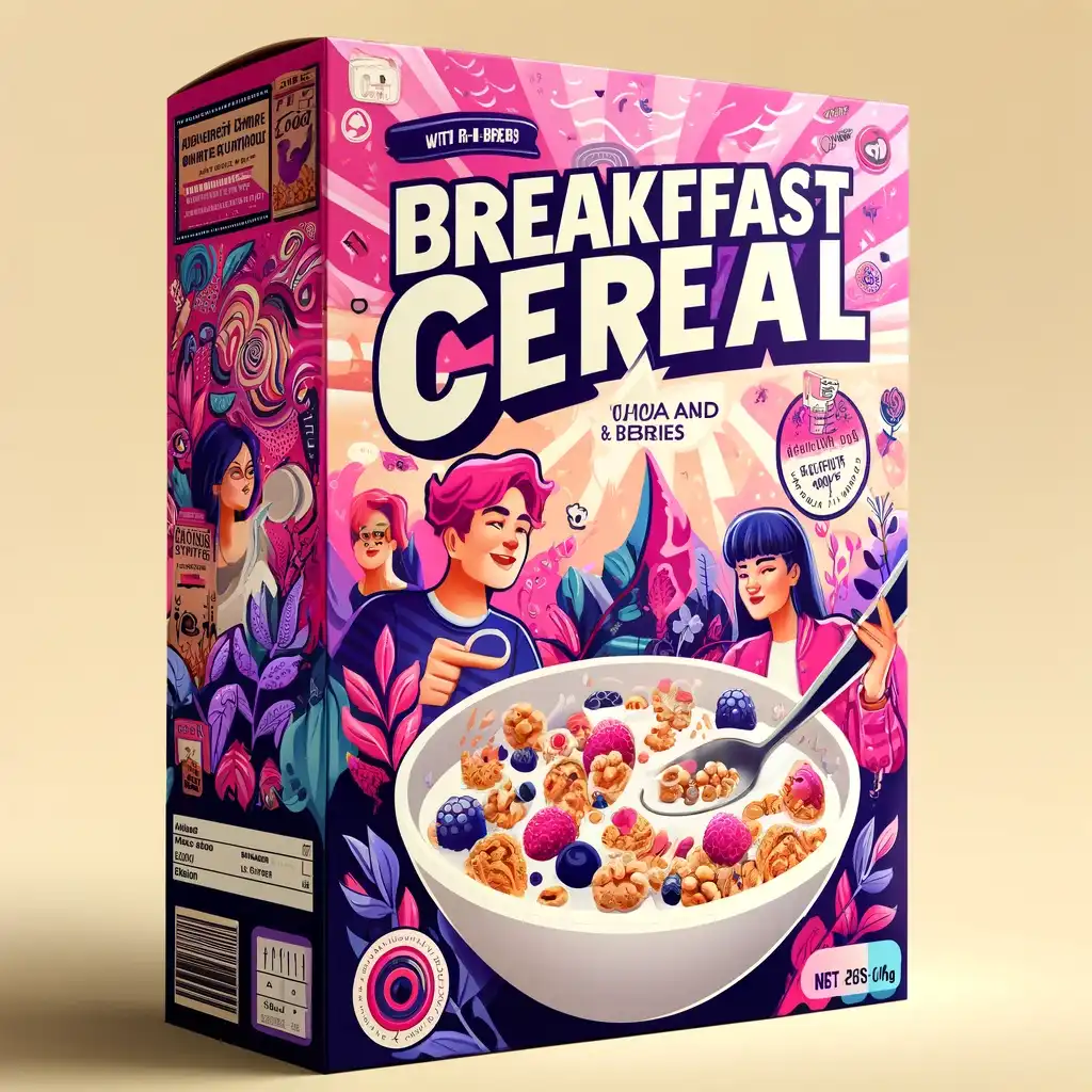 Breakfast Cereal Boxes