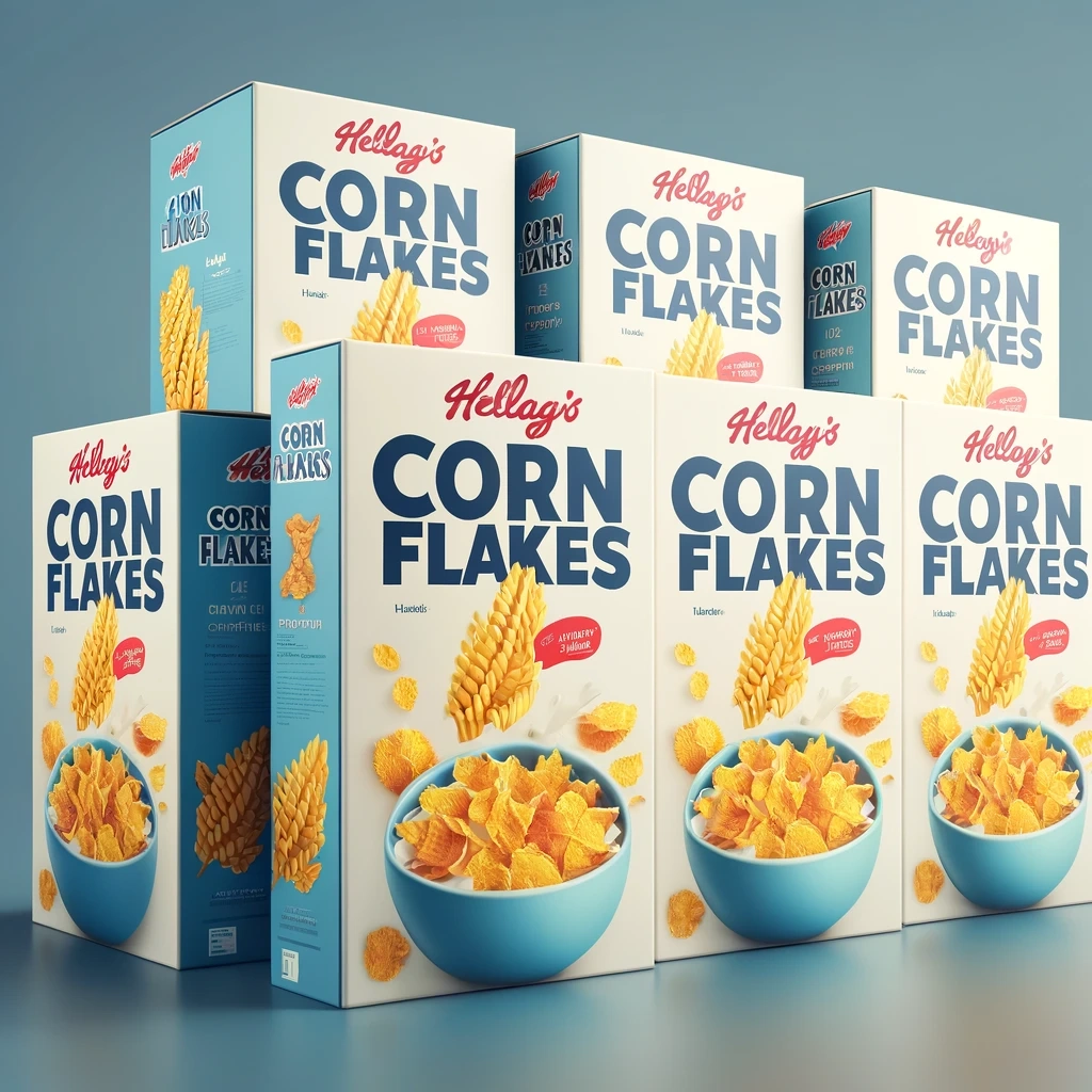 CornFlake Cereal Boxes