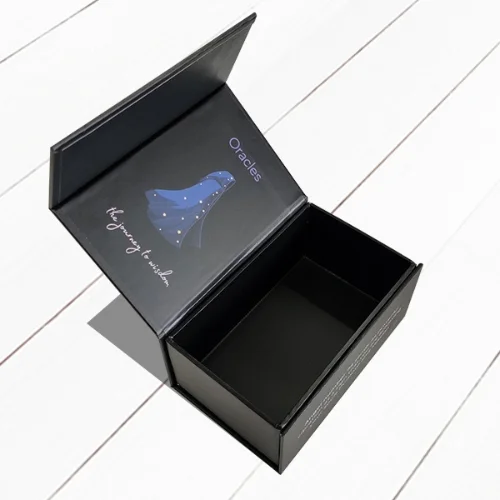 Premium magnetic rigid gift boxes for luxury packaging.