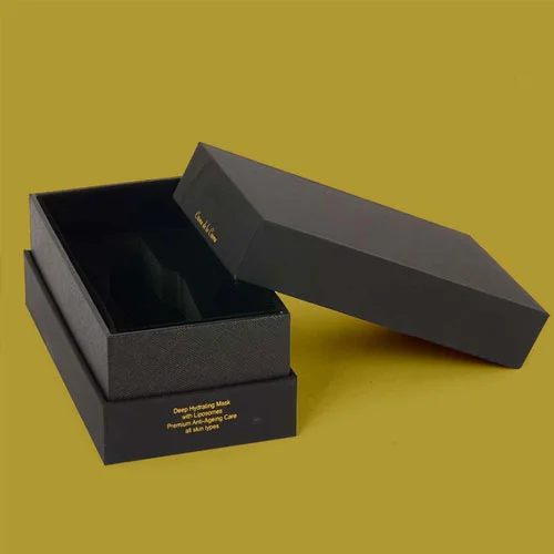 Premium two-piece rigid gift boxes for luxury packaging.