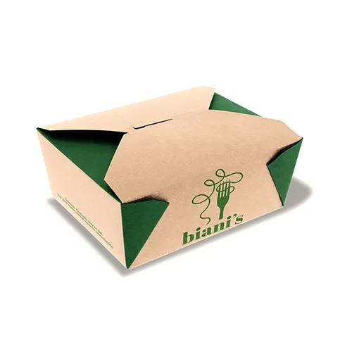 Folded Takeout Boxes