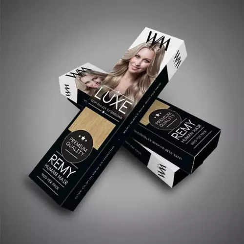 Eco-Friendly Hair Extension Tuck Boxes by WNK Packaging