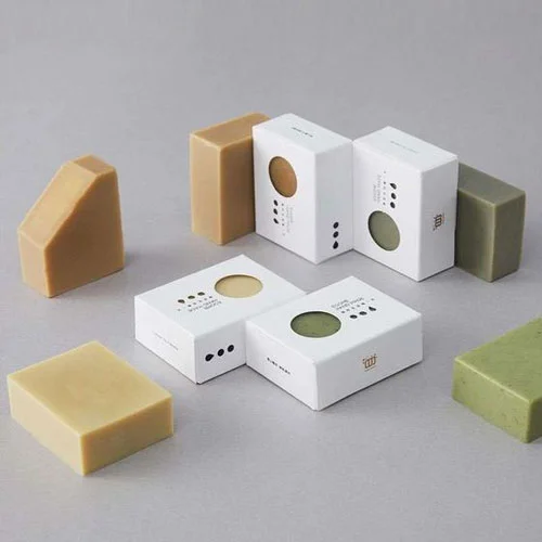 White Soap Boxes with Window