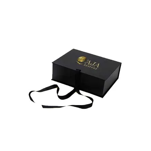 Gold Foil Hair Extension Boxes