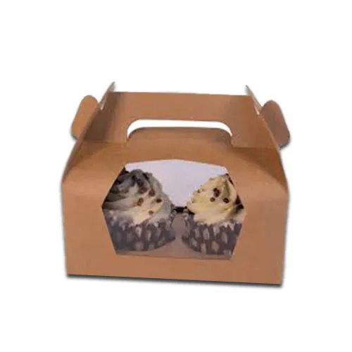 Cupcake Boxes With PVC Window