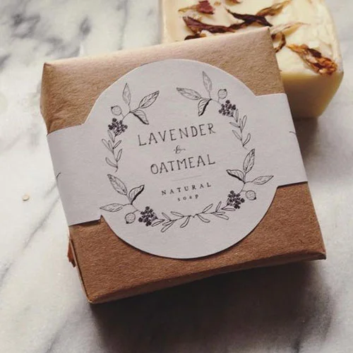 Custom Handmade Soap Packaging