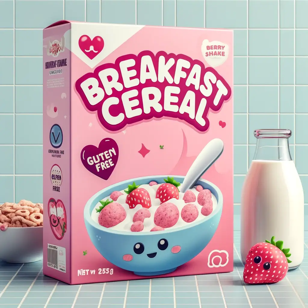 Breakfast Cereal Boxes