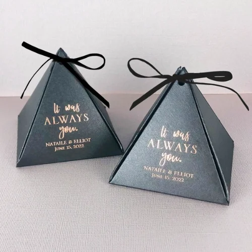 Pyramid Candle Boxes