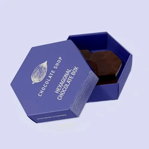 Premium rigid boxes for chocolate packaging and gifting.