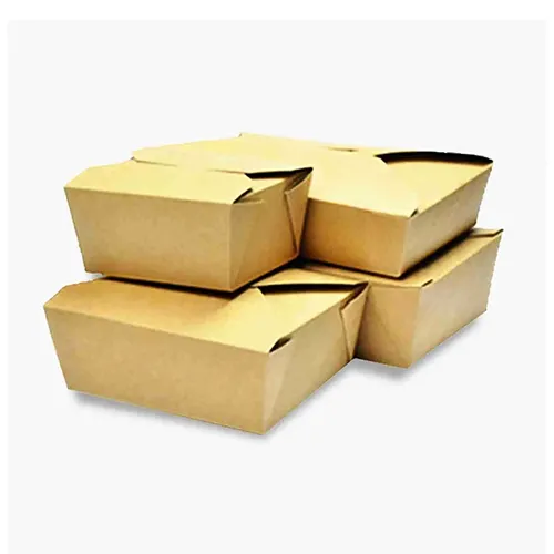 Folded Takeout Boxes